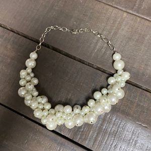 Pearl statement necklace